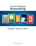 Financial & Managerial Accounting (3rd Edition)