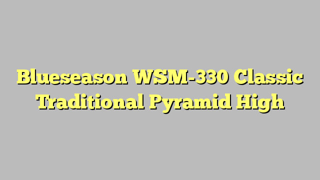 Blueseason WSM-330 Classic Traditional Pyramid High Accuracy Musicians Piano Guitar Mechanical Metronome, Black